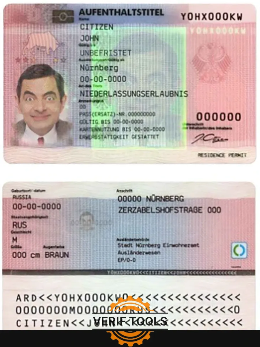 Germany Residence Permit — Residence Permit