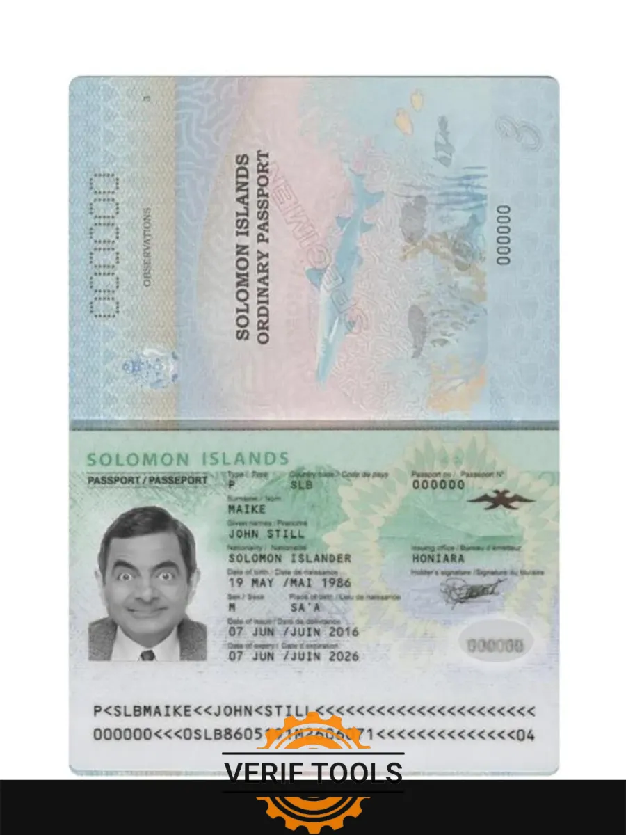 Solomon Islands Passport — Passports