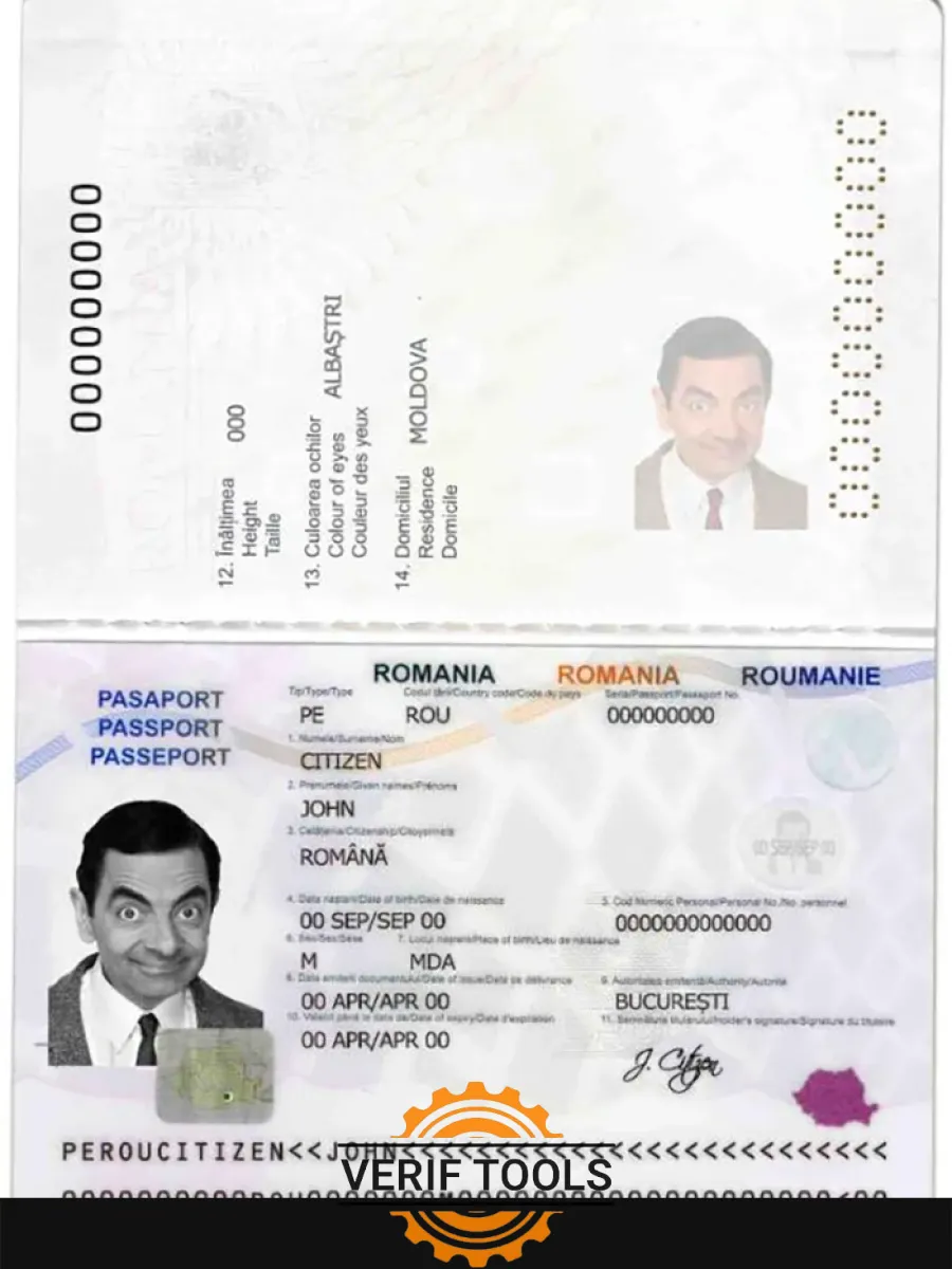 Romania Passport — Passports