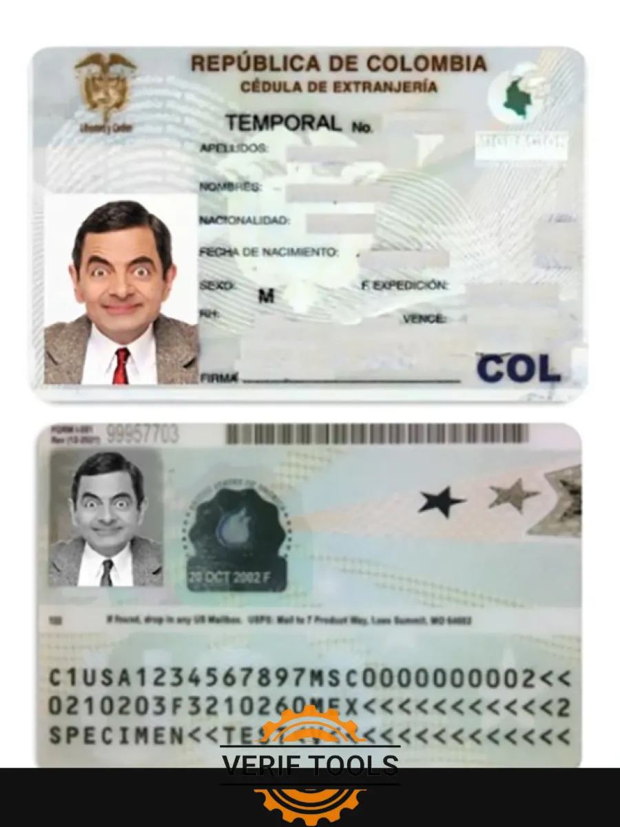 Colombia Residence Permit — Residence Permit