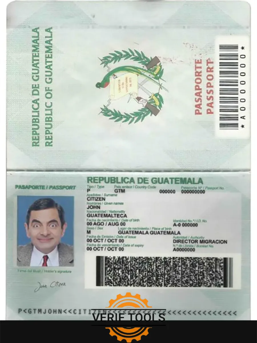 Guatemala Passport — Passports
