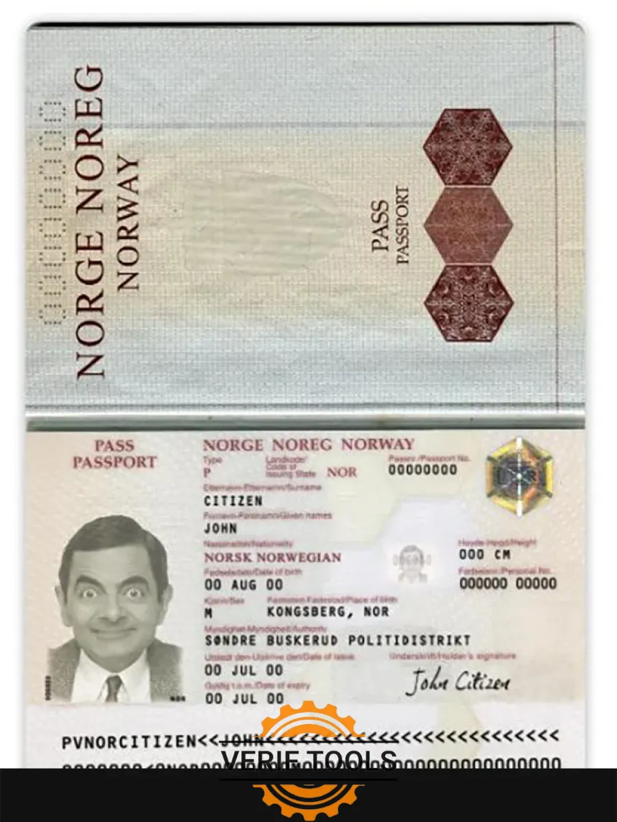 Norway Passport Version 2 — Passports
