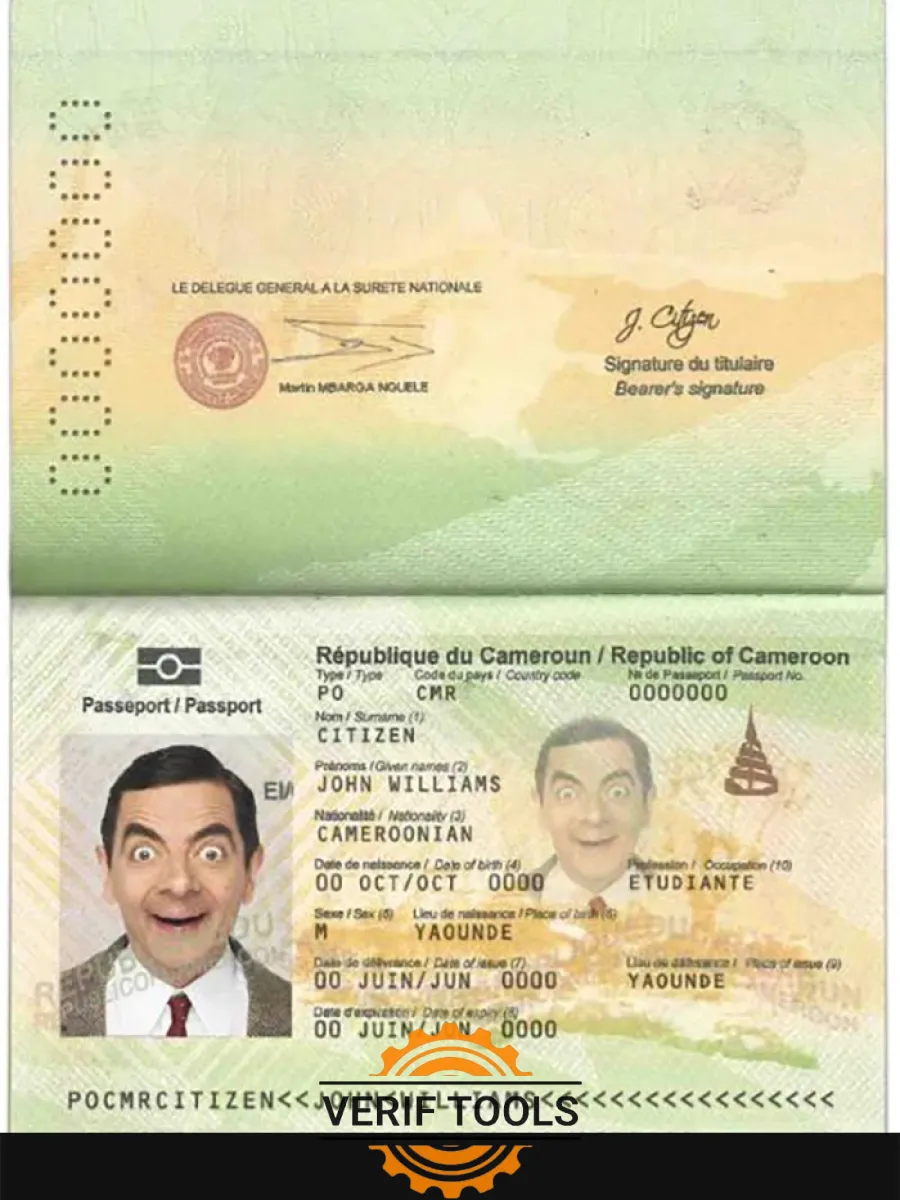 Cameroon Passport — Passports