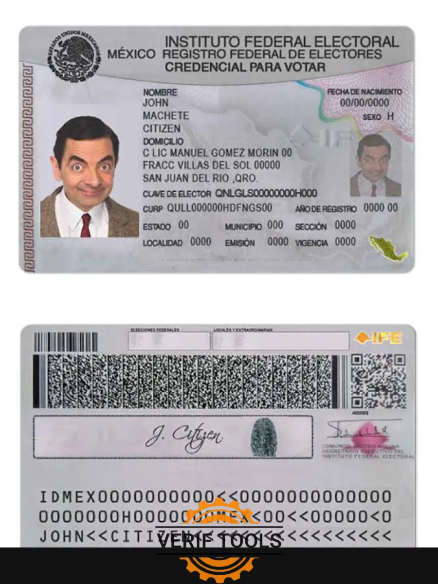 Mexico Id — ID Cards