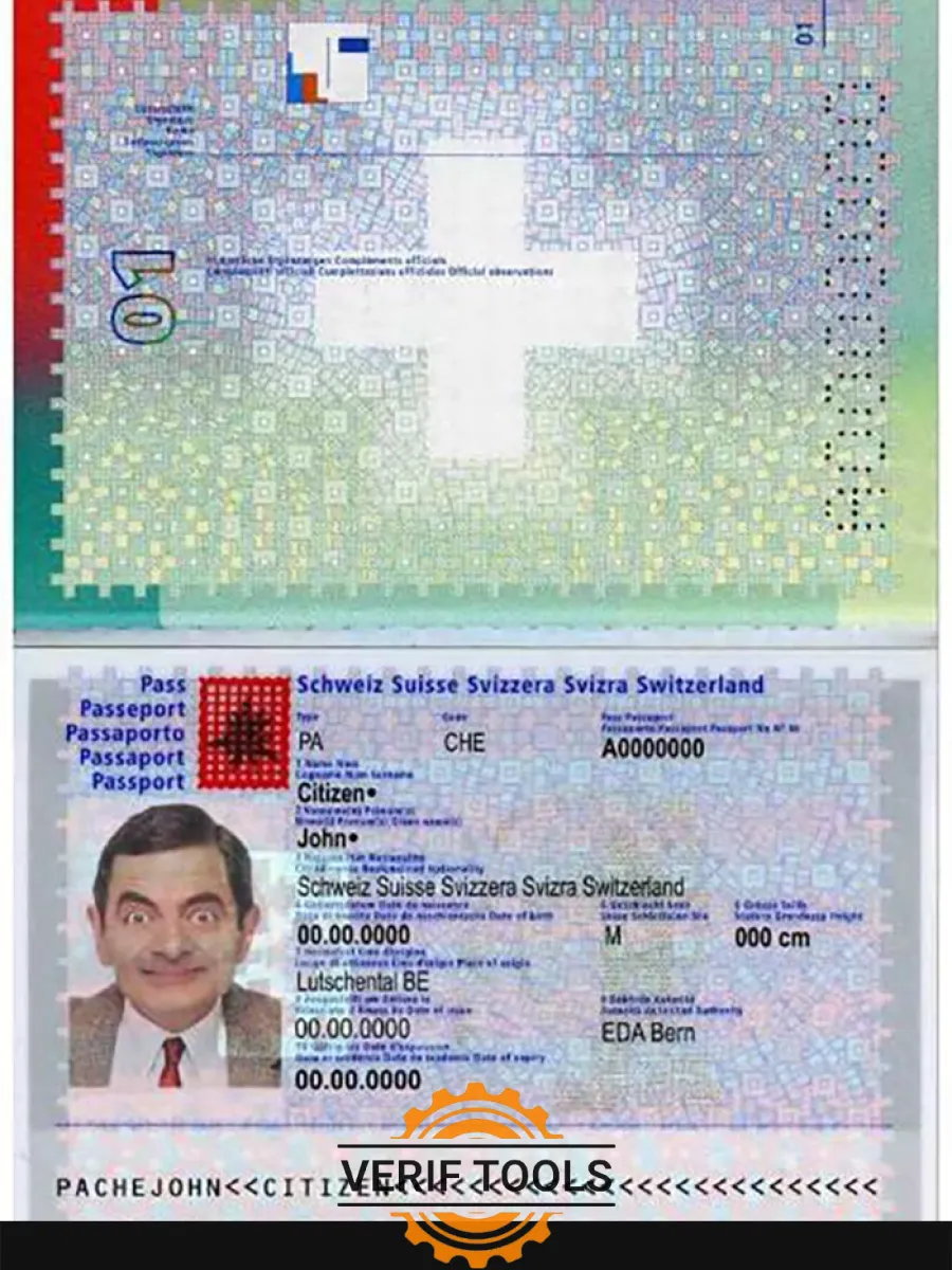 Switzerland Passport — Passports