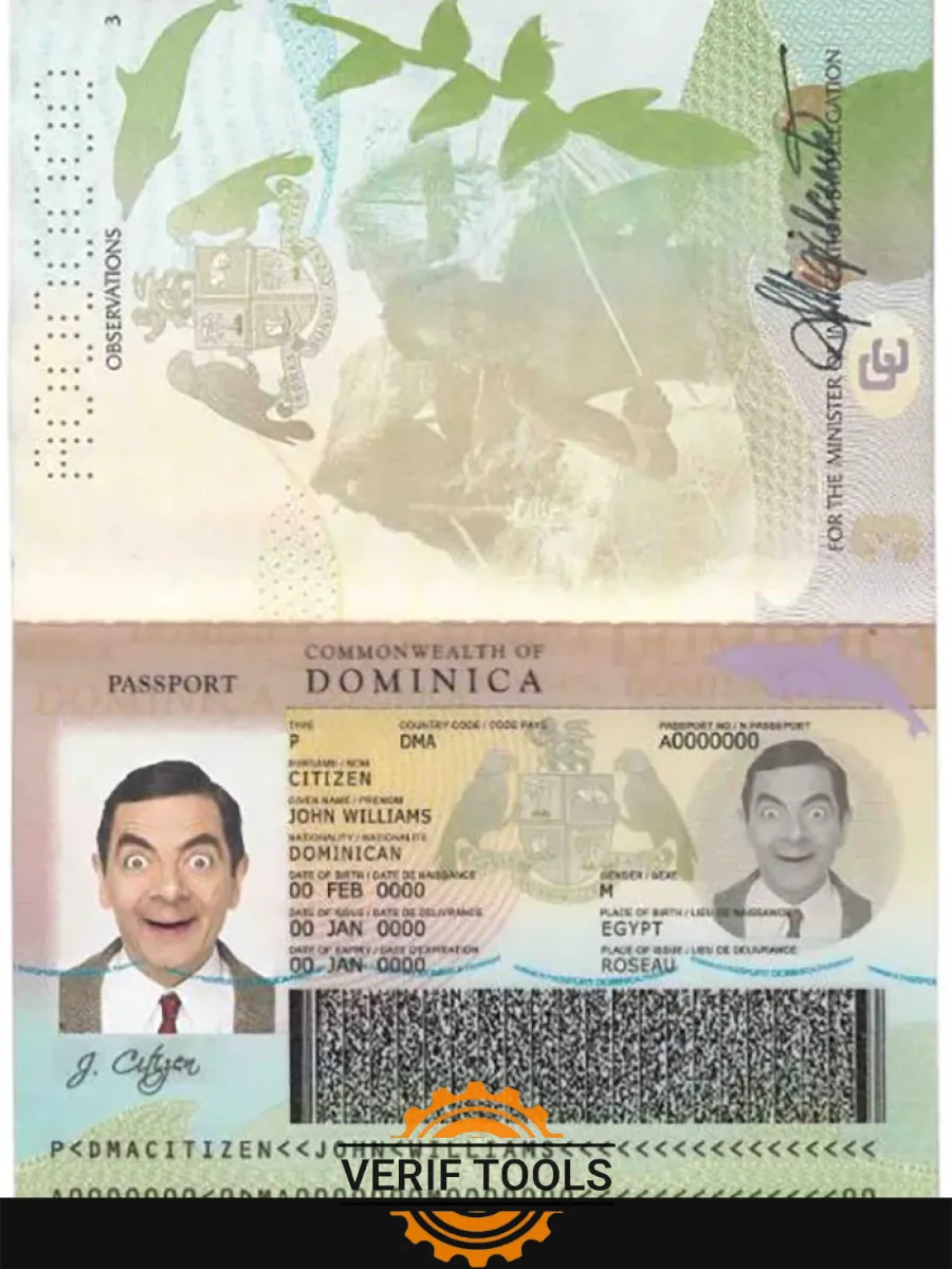 Dominica Passport — Passports