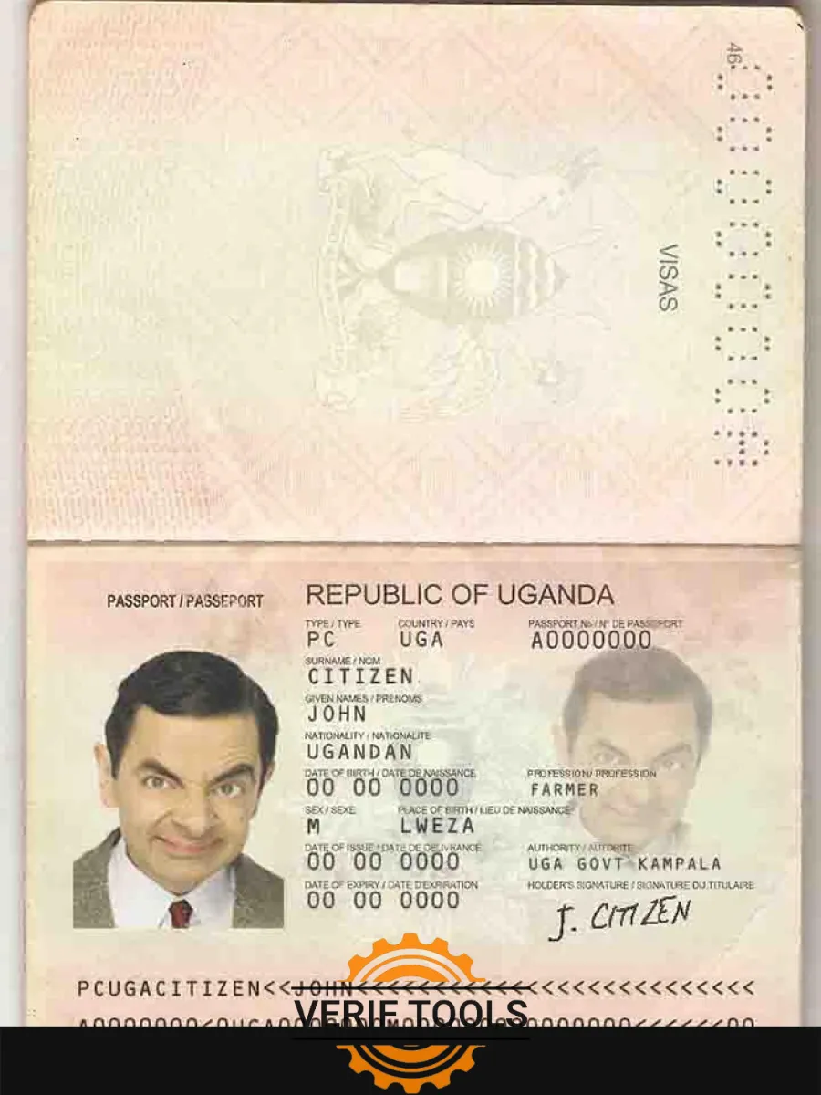 Uganda Passport — Passports
