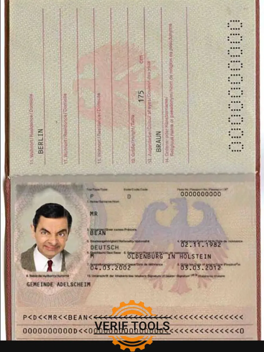 Germany Passport 2005 2017 — Passports