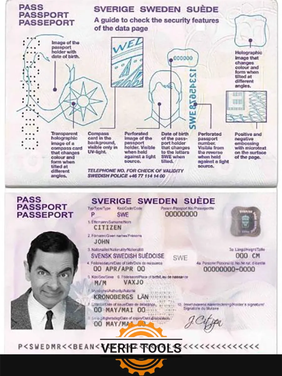 Sweden Passport — Passports