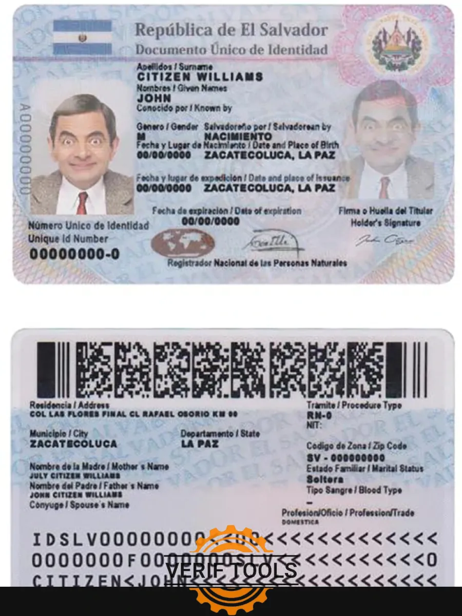 Salvador Id — ID Cards