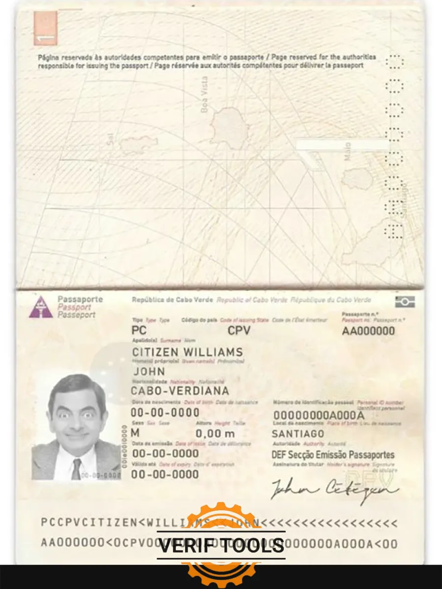 Cabo Verde Passport — Passports