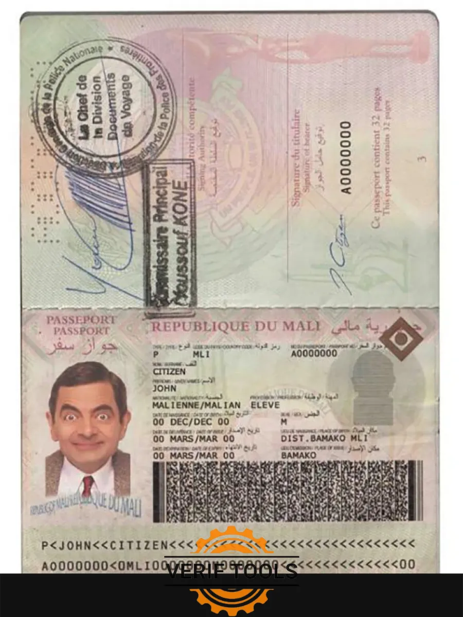 Mali Passport — Passports
