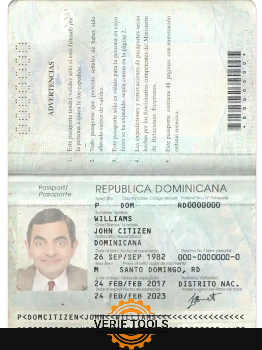 Dominicana Pass — Passports