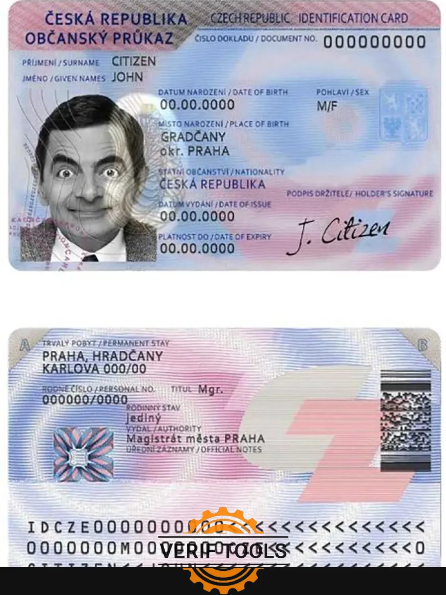 Czechia Id 1 — ID Cards