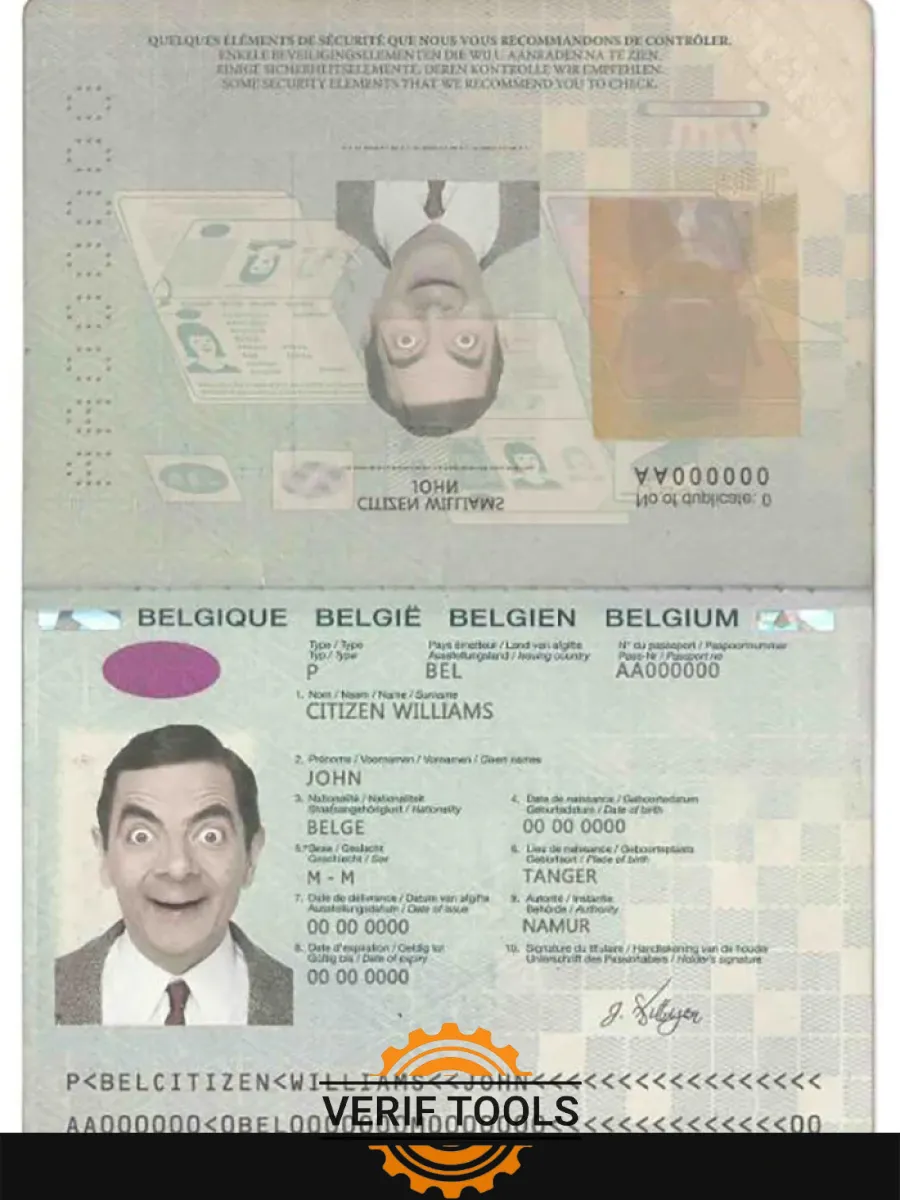Belgium Passport 2014 2017 — Passports