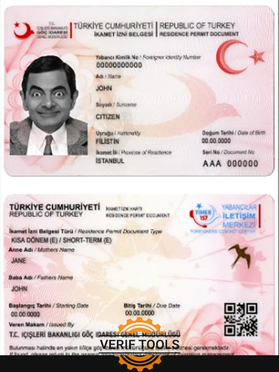 Turkey Residence Permit — Residence Permit