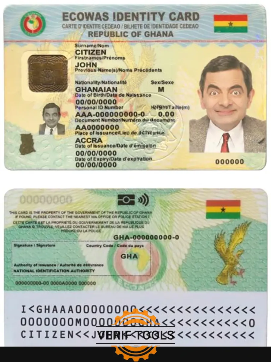 Ghana Id — ID Cards