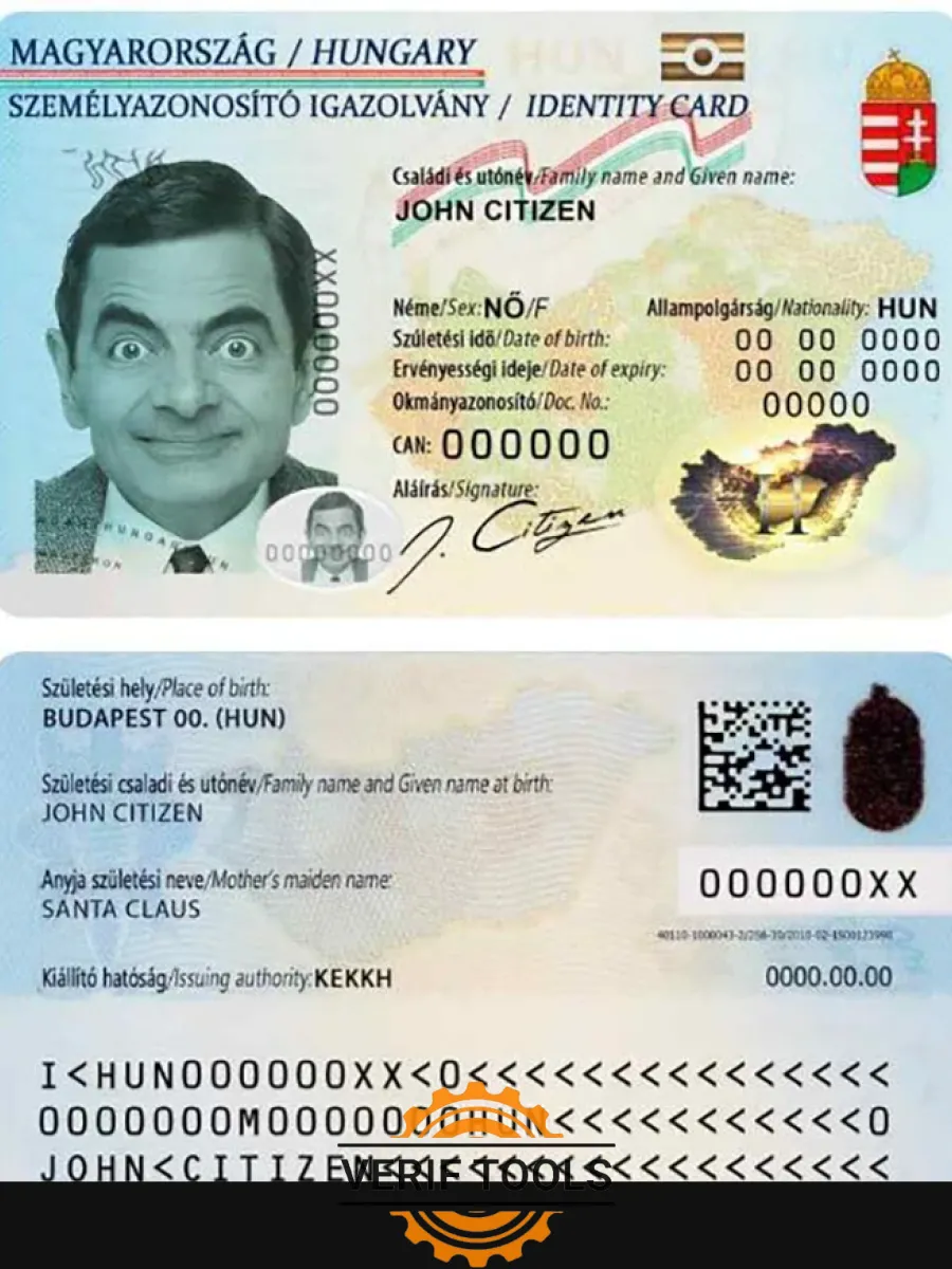 Hungary Id 1 — ID Cards