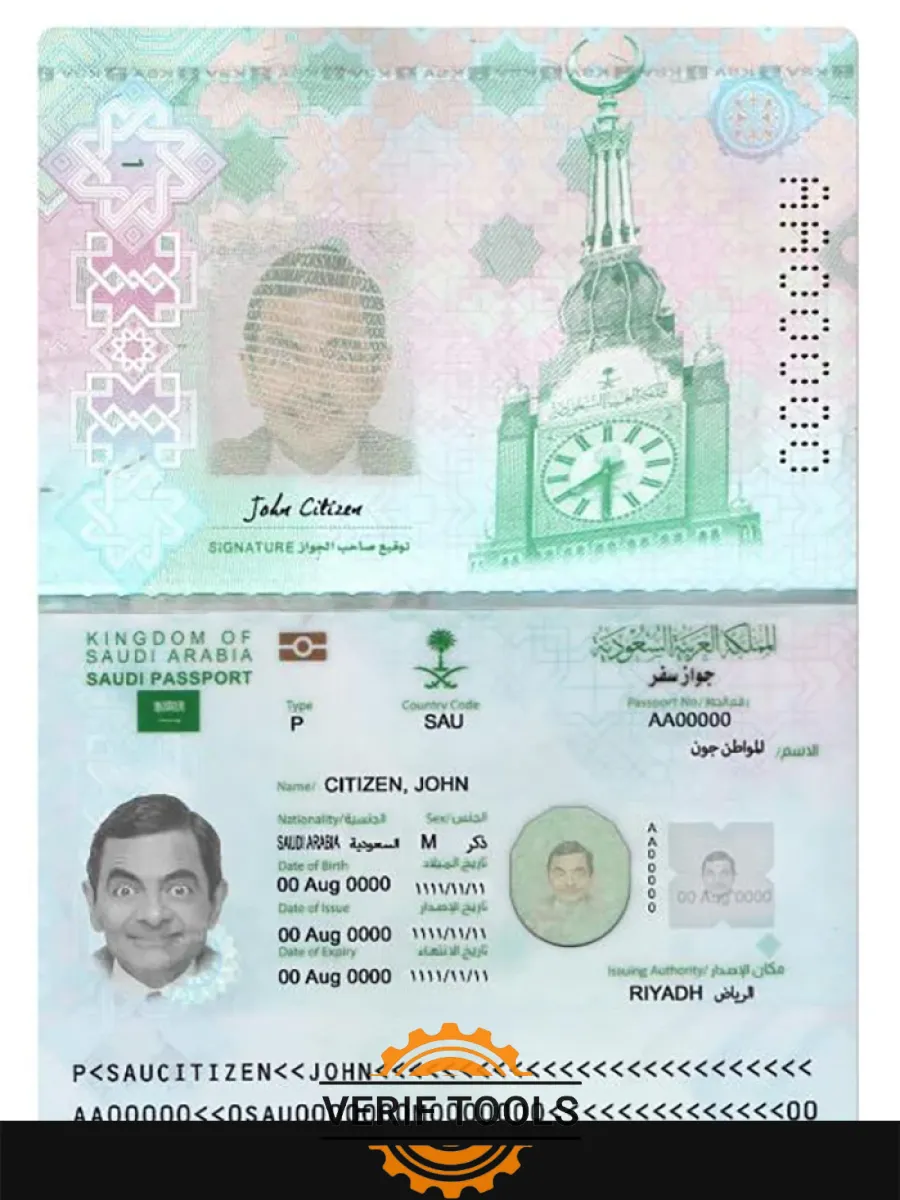 Saudi Arabia Passport 2022 Present — Passports