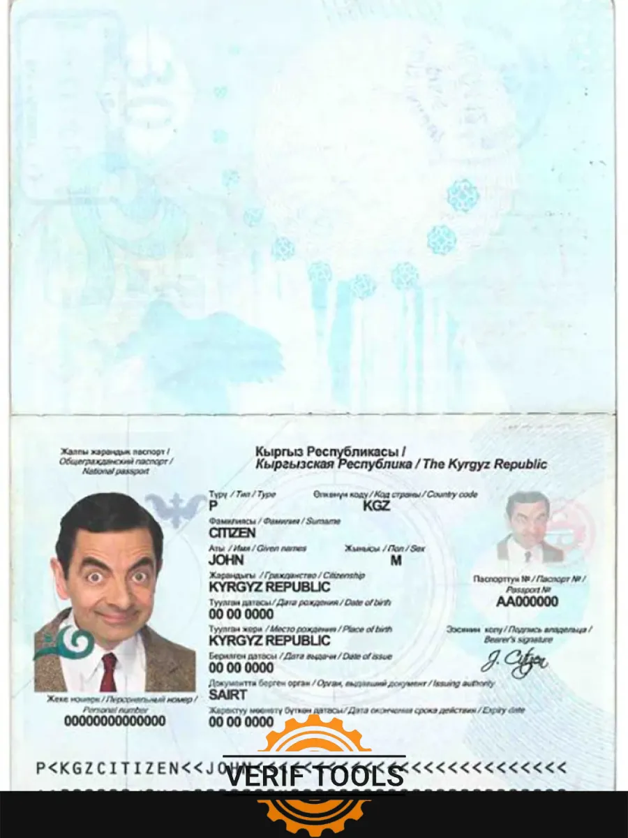 Kyrgyzstan Passport — Passports