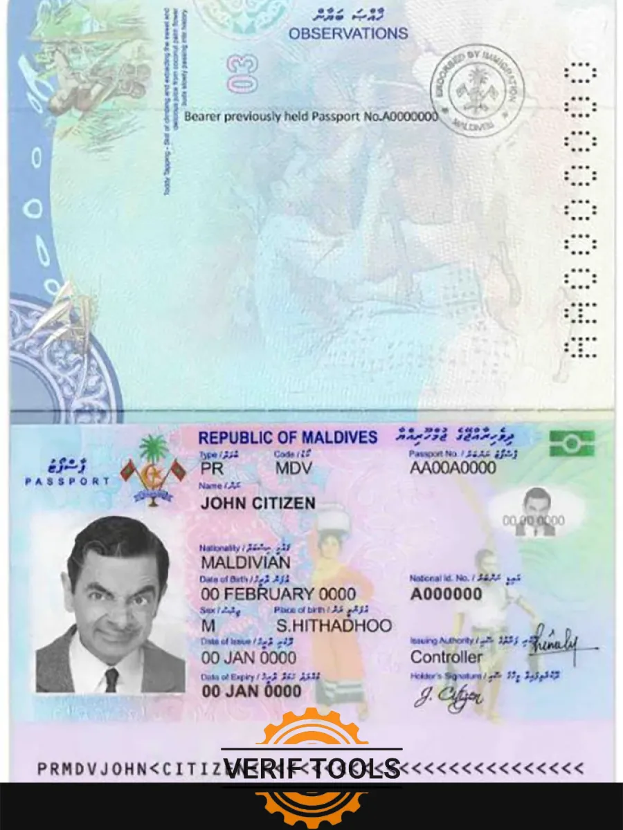 Maldives Passport — Passports