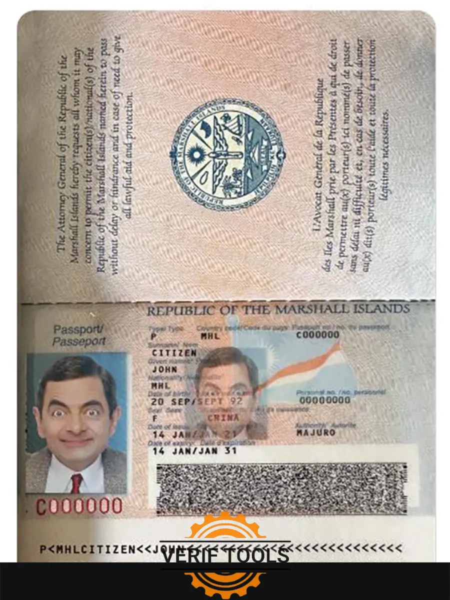 Marshall Islands Pass — Passports