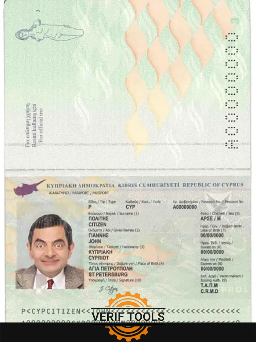 Cyprus Passport — Passports