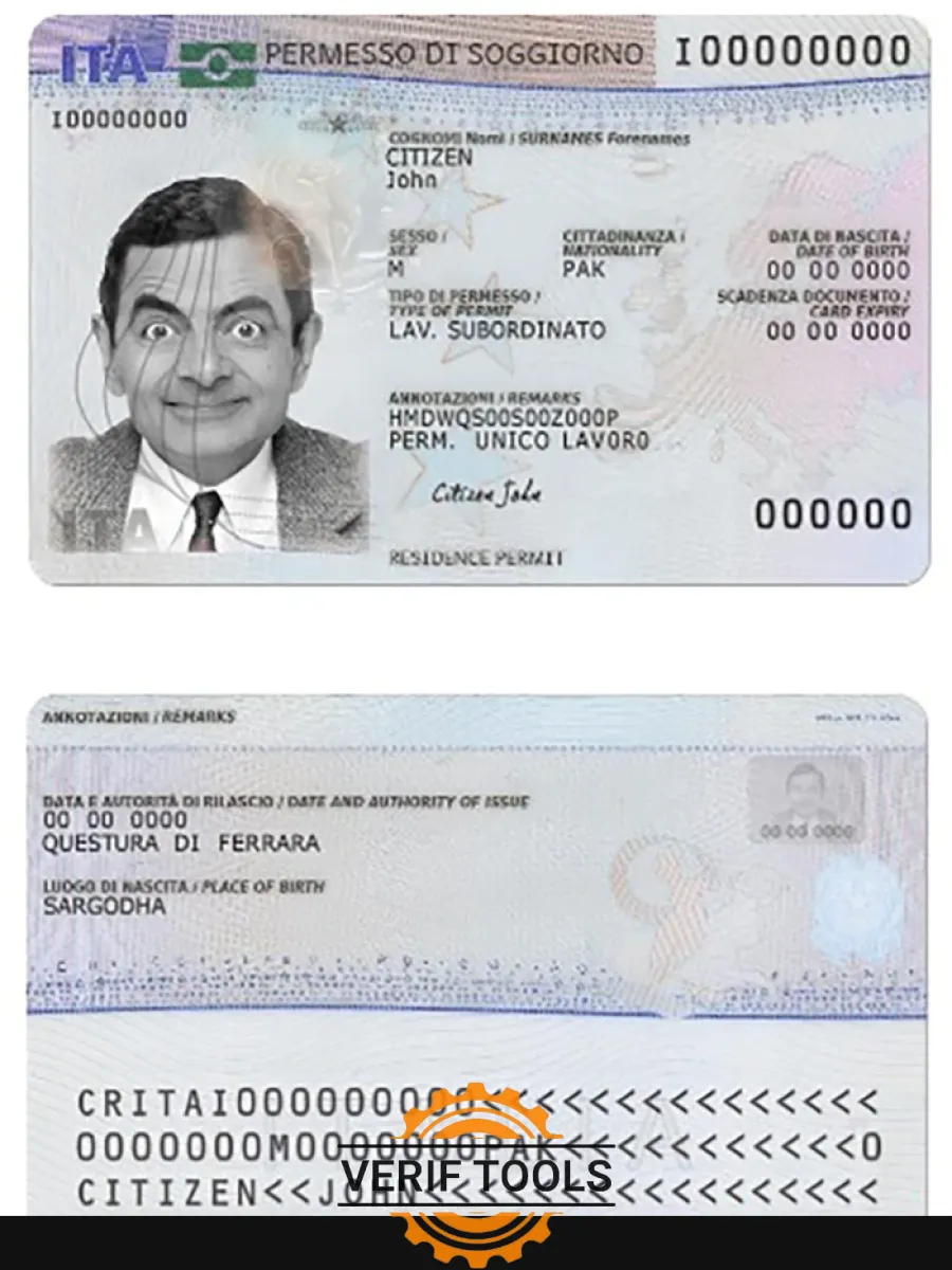 Italy Residence Permit New — Residence Permit