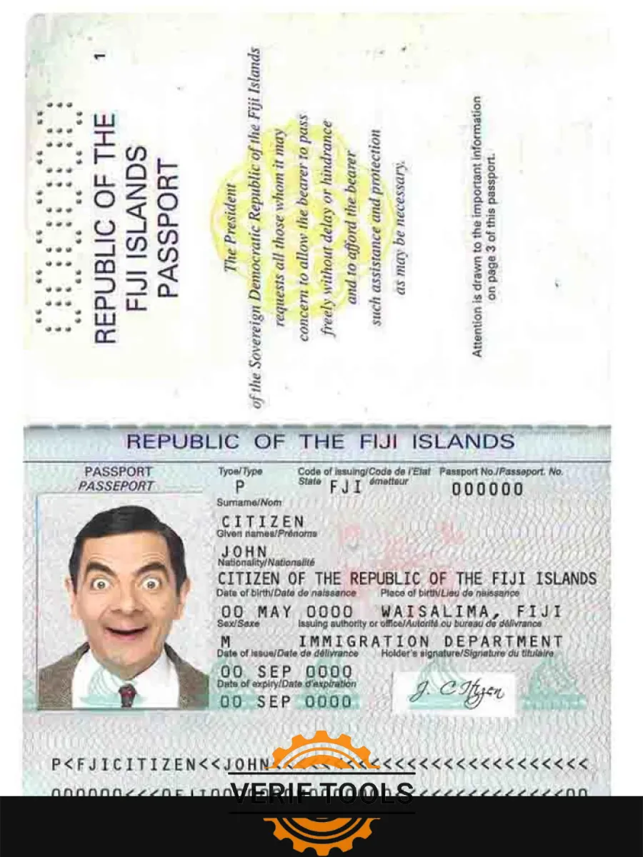 Fiji Passport — Passports