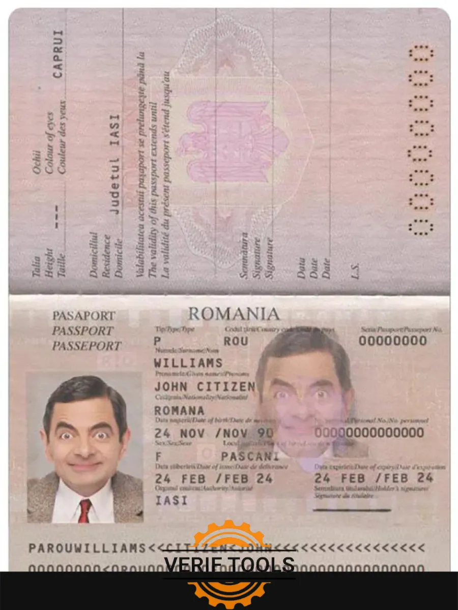 Romania Passport Version 2 — Passports